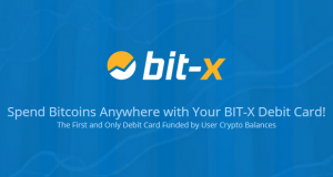 BIT-X Bitcoin Debit Card