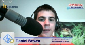Daniel Brown on #YMBLive Bitcoin Headlines