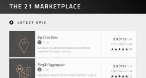 The 21 API Marketplace